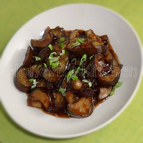 Eggplant with Garlic Sauce Grumpy's Honeybunch