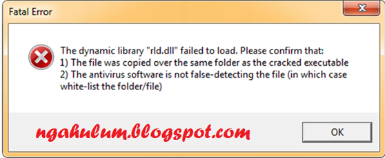 Ошибка the Dynamic Library RLD dll failed to load please confirm. RLD file. Ошибка the Dynamic Library RLD.dll failed to load.