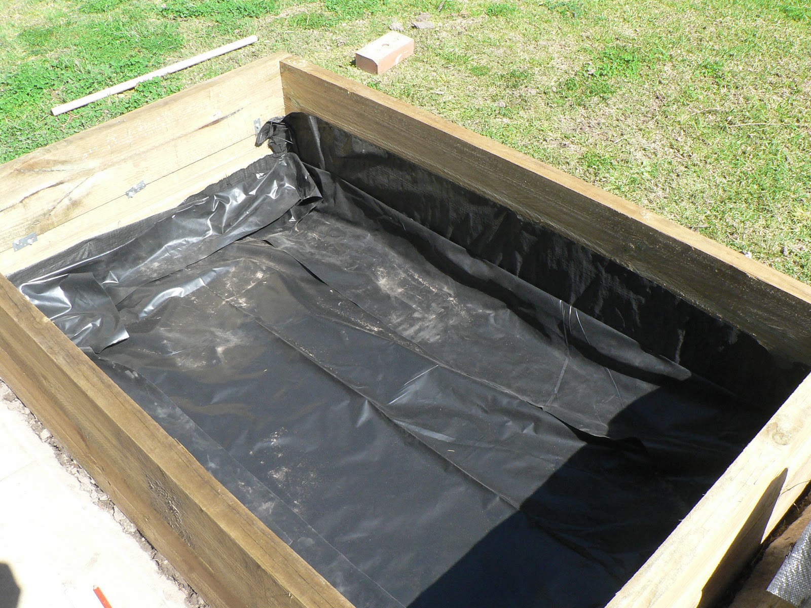 Landscaping Plastic Sheeting How To Grade Landscape