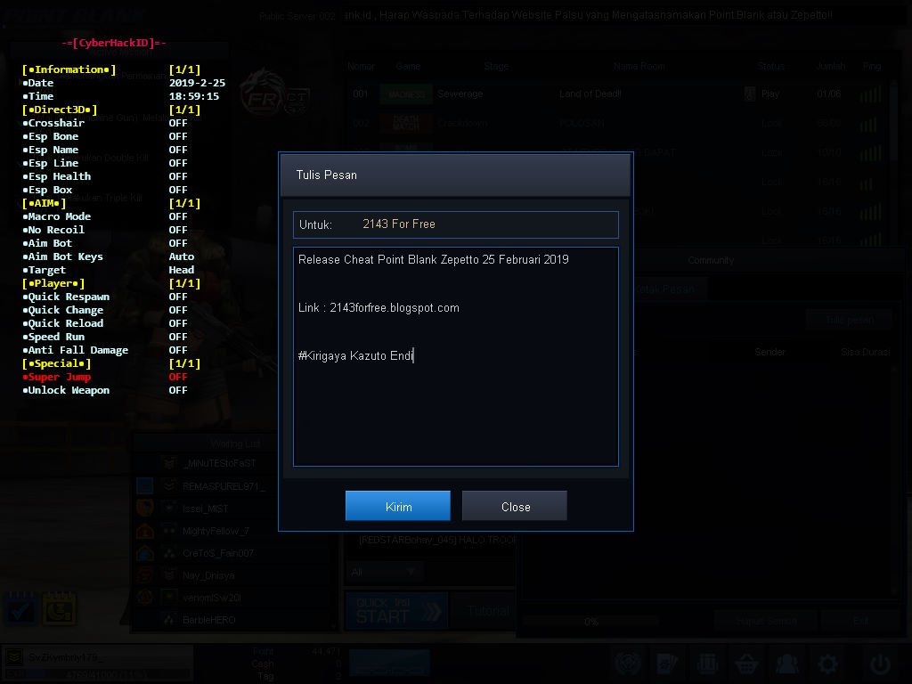 Link download cheat pb zepetto terbaru wxlasopa Link download cheat pb zepetto terbaru wxlasopa
