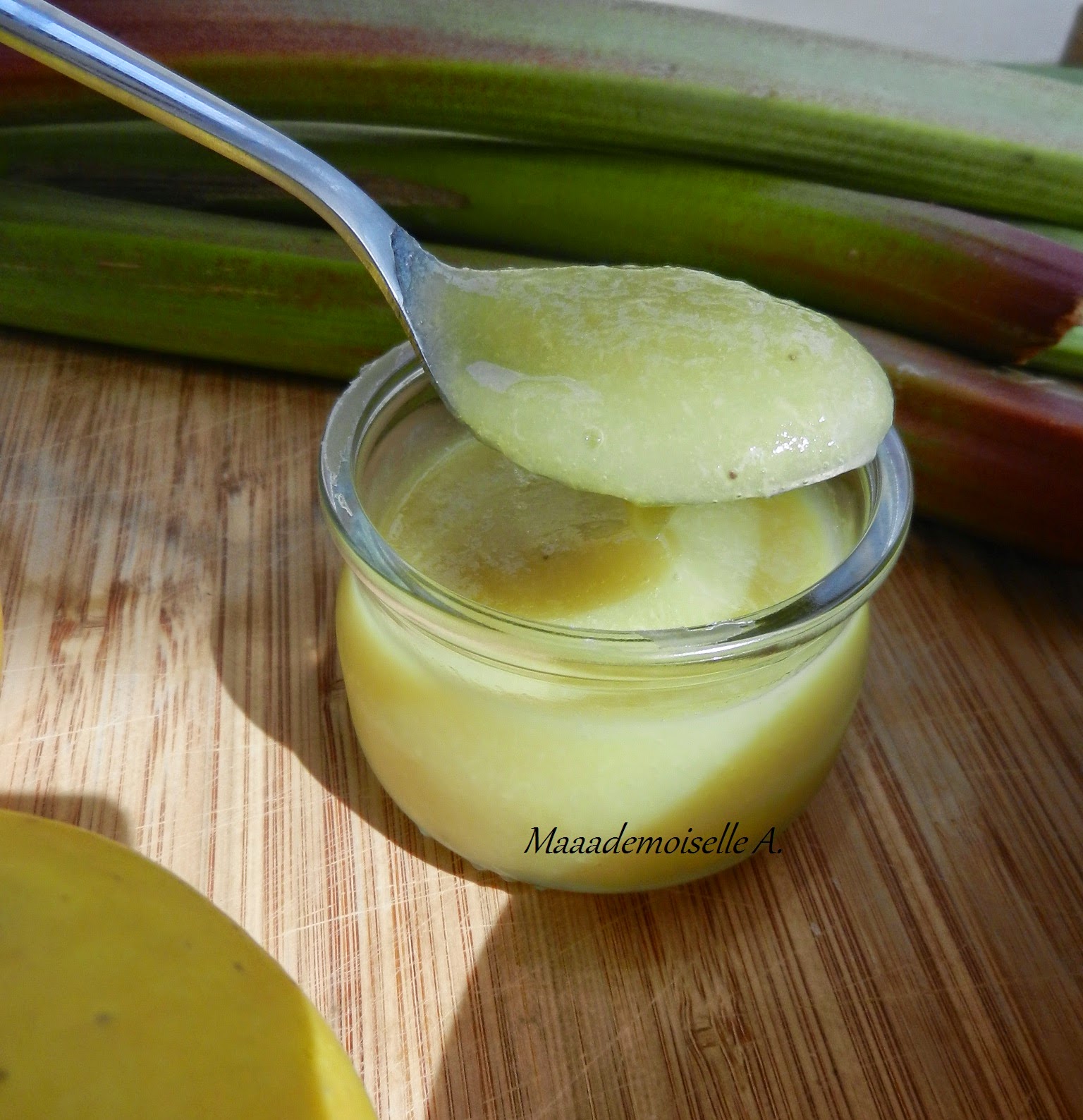 Maaademoiselle A. Recette de petit pot pour bébé Compote Pomme