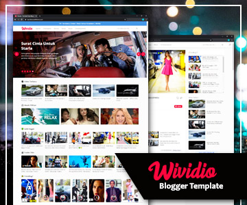 Youtube Video Responsive Blogger Template