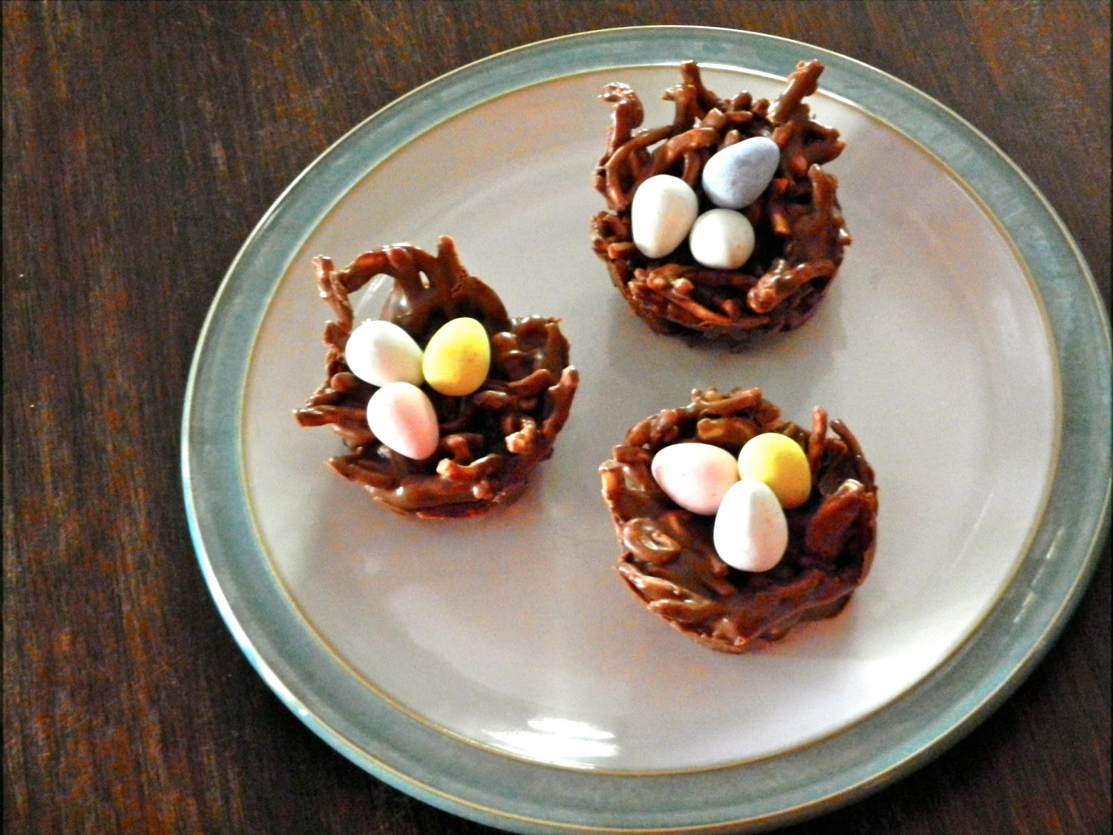 chickensinthegarden Easter ChocolatePeanut Butter Bird's Nests
