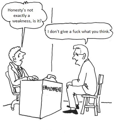 Job Interview Cartoons Silly Bunt