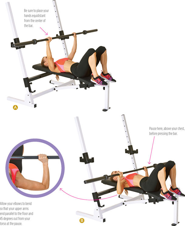 Women S Health Flat Bench Press Women S Health