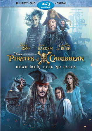 Pirates Of The Caribbean Dead Men tell no Tales 2017 BRRip 850MB English ESub