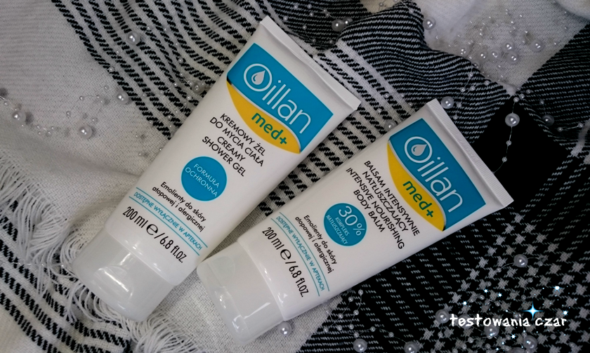 Oillan med+ Balsam intensywnie natłuszczający, kremowy żel do mycia