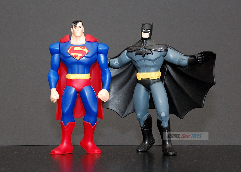 Incomodidad revista capturar Come, See Toys: McDonald's Young Justice Batman & Superman