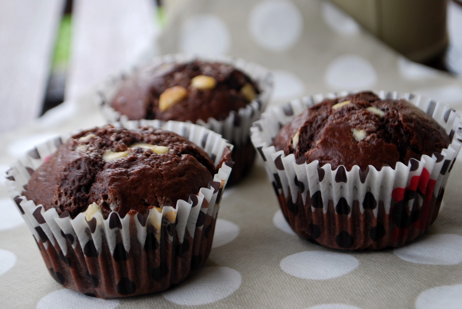 MisDulcesNiños MUFFINS DE CHOCOLATE (receta de Starbucks)