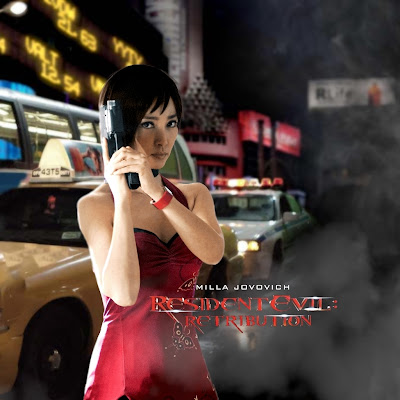 Ada Wong Resident Evil Retribution 2012 iPad Wallpaper