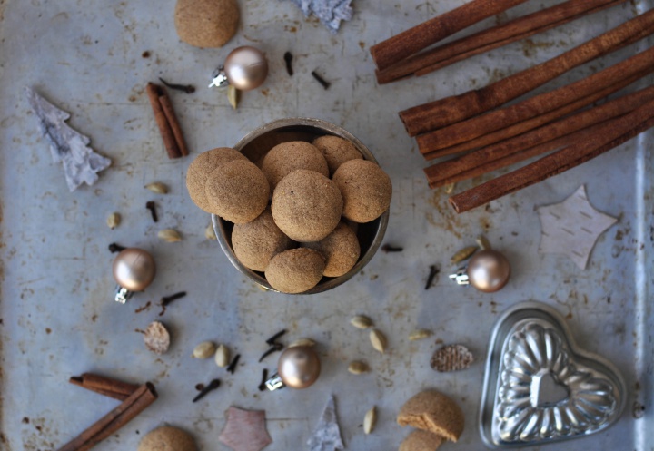 Traditional Dutch cookies: gluten free Kruidnoten with lots of spices