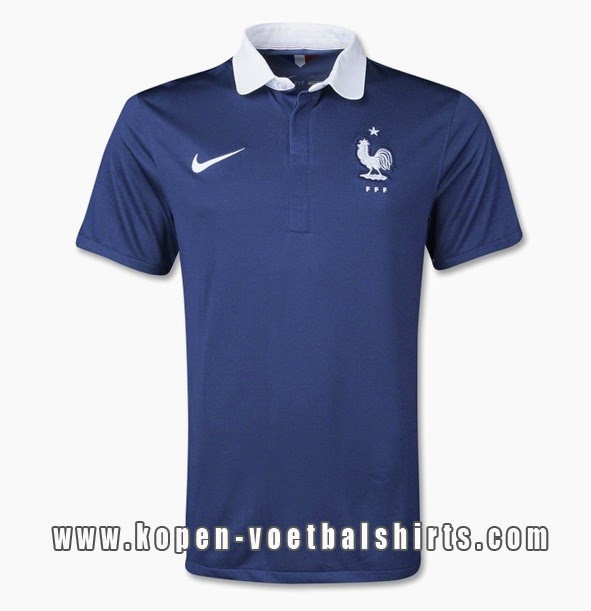 Patch Verhoogd Het hotel Voetbalshirts bestellen,Nederlands elftal shirt,Goedkope voetbalshirts:  Goedkope Frankrijk Thuisshirt WK 2014