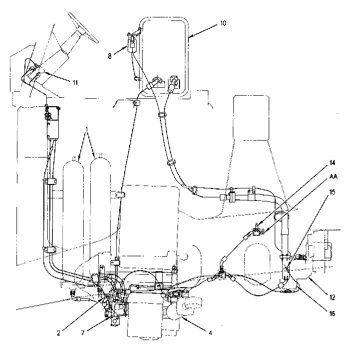 789D Off-Highway Truck Steering System
