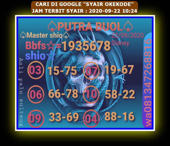 PREDIKSI SYDNEY COJEEL