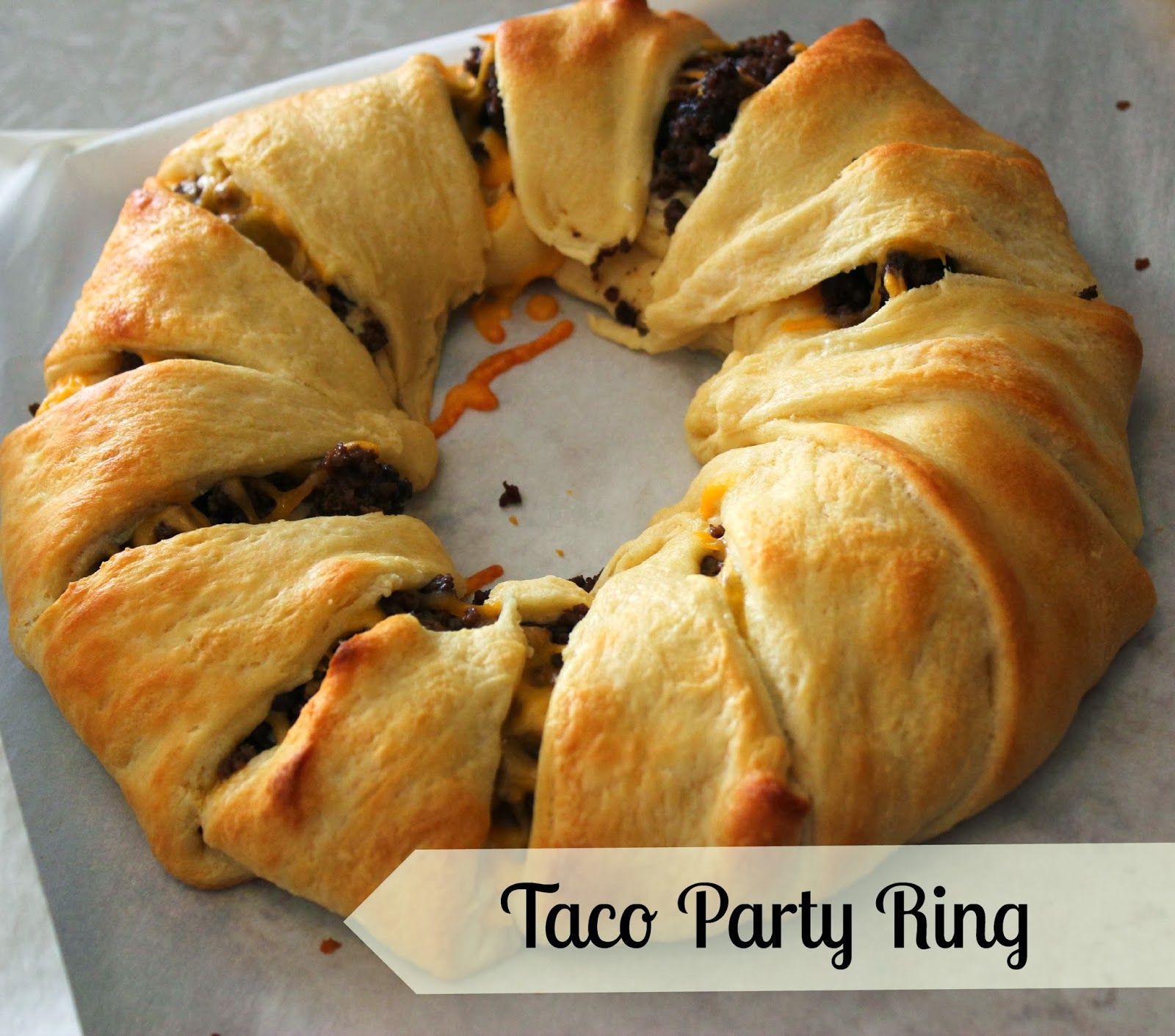 Fun Party Idea: Taco Ring Recipe!