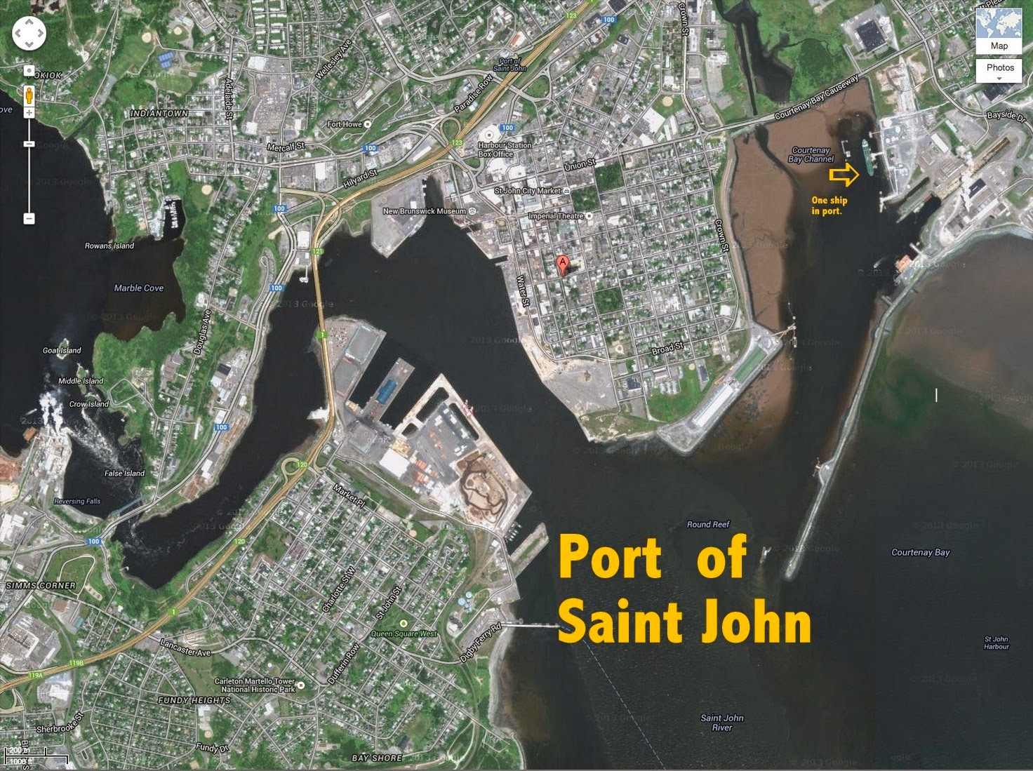 The Lost Valley An History of Saint John, N.B. Port of