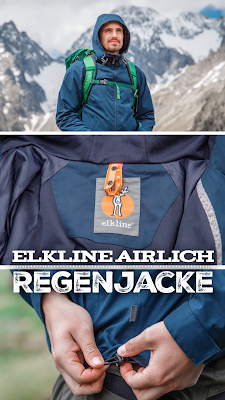 Gear of the Week #GOTW KW 23 | Elkline Airlich Herren Regenjacke | wasser- und winddichte Jacke für outdoor und urban.