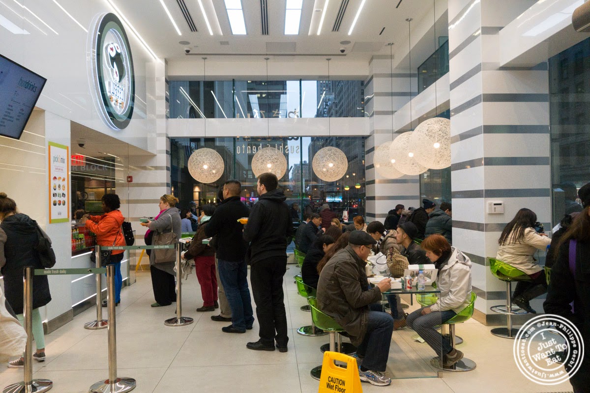 Wasabi Sushi and Bento, Times Square, NYC, NY I just want 2 eat