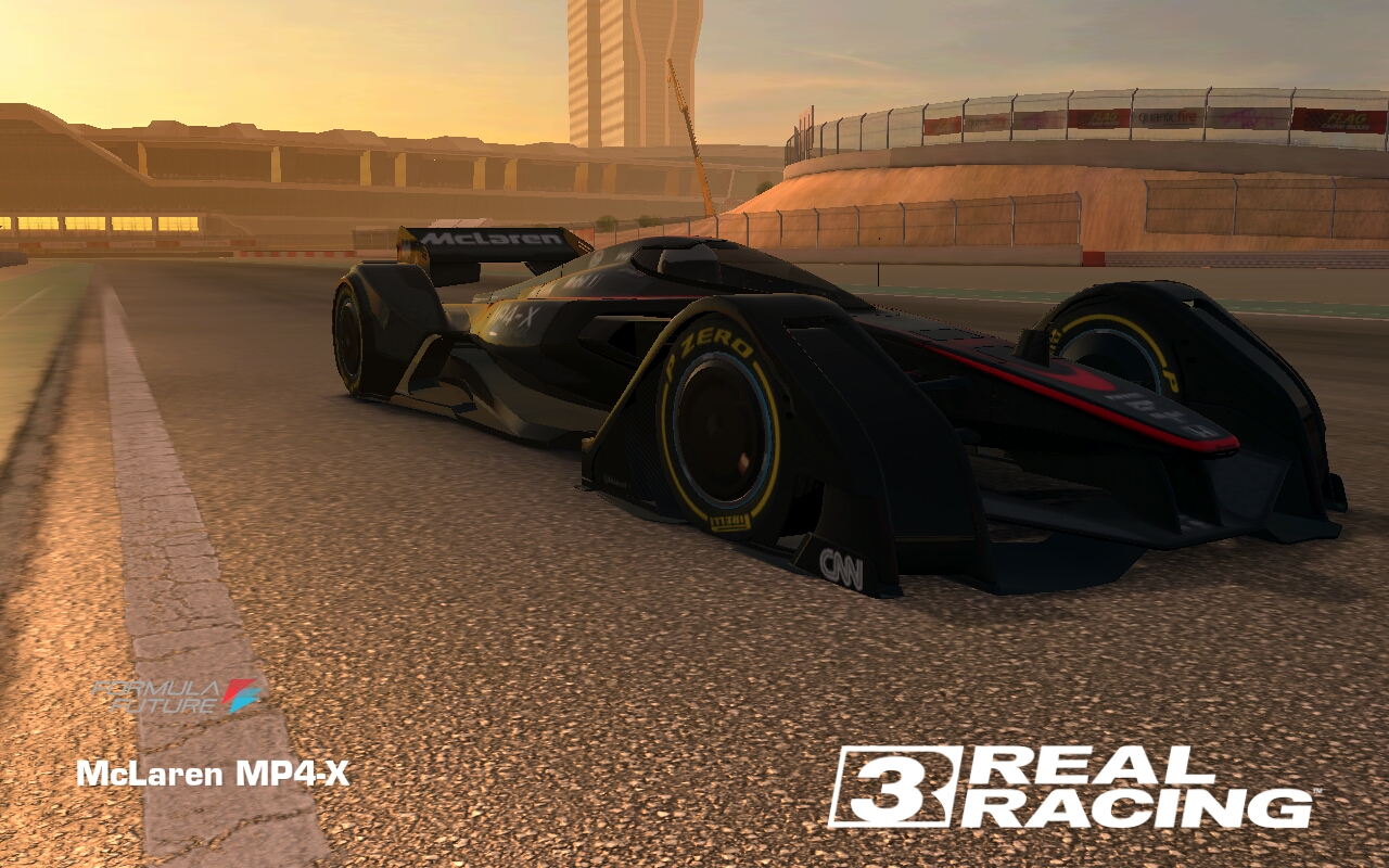 Car Fyi Real Racing 3 Adds Experimental Mclaren Mp4 X Concept