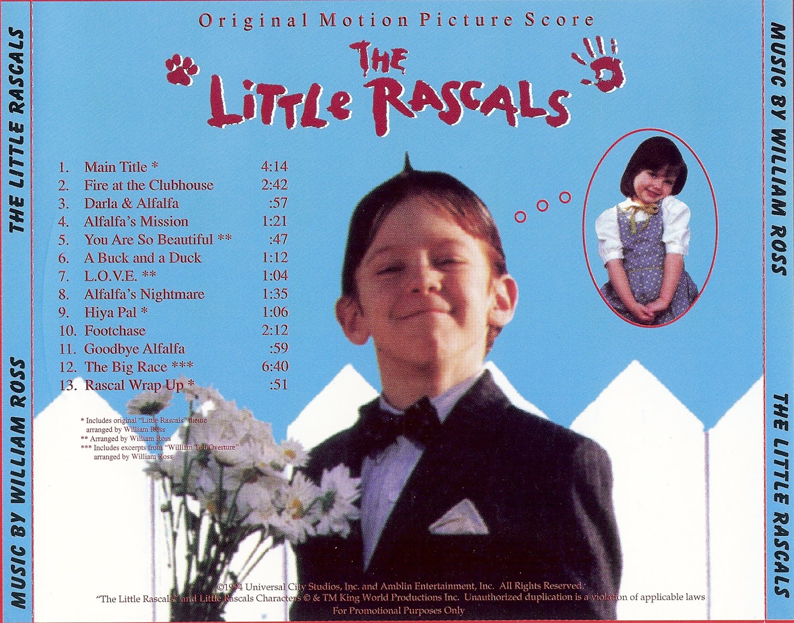 Music Of My Soul Williams Ross1994The Little Rascals(320kbps)