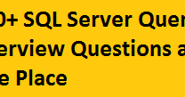 complex sql queries examples for interview