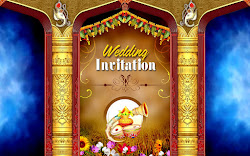 psd banner flex marriage photoshop designs template indian backgrounds banners card vector templates downloads background invitation naveengfx 12x36 tamil studio