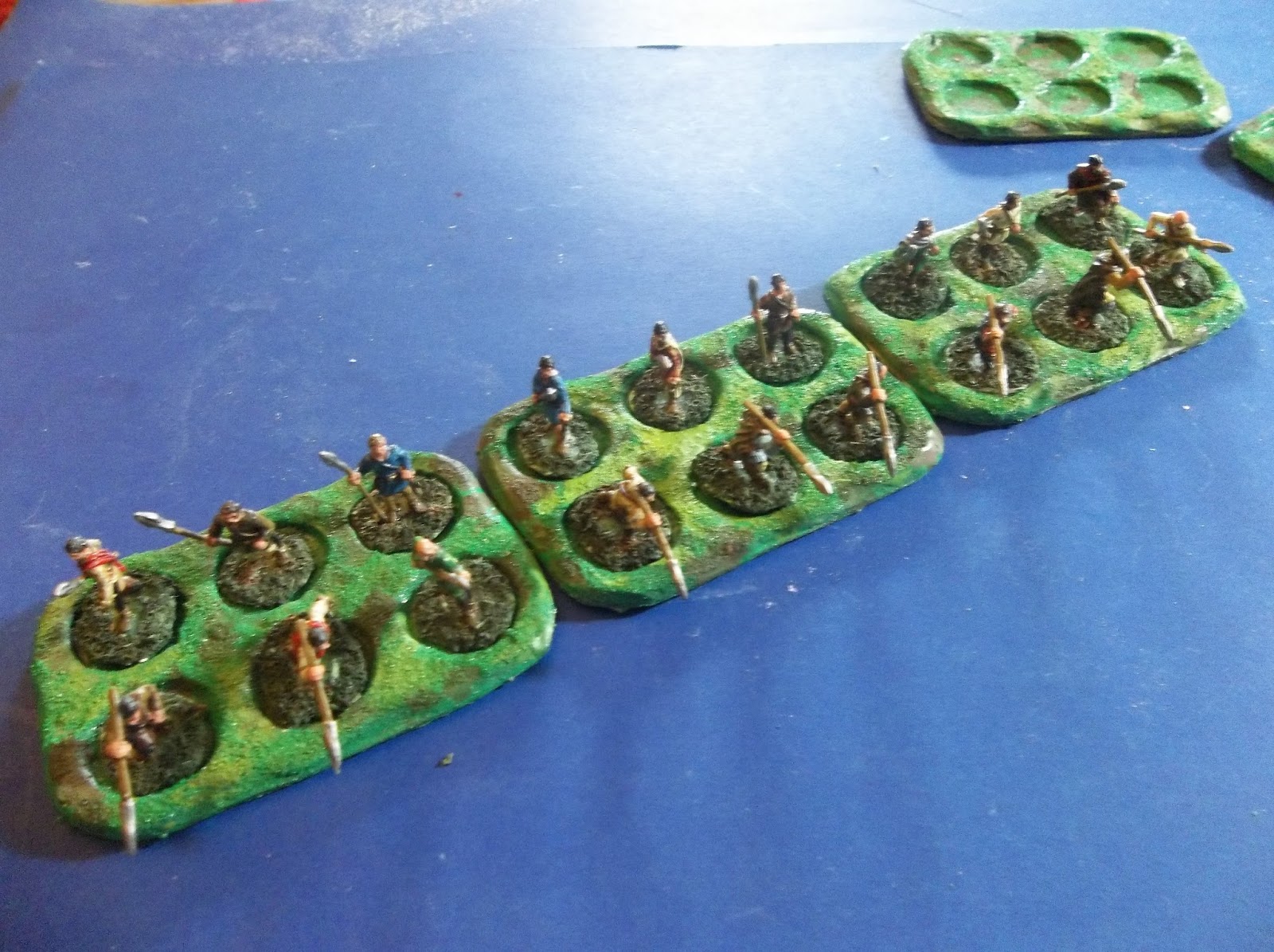 A J's Wargames Table Dux Britanniarum bases
