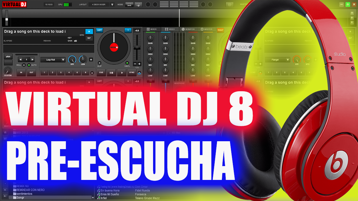 CONFIGURAR VIRTUAL DJ 8 PARA PRE ESCUCHA (Audifonos y Parlantes