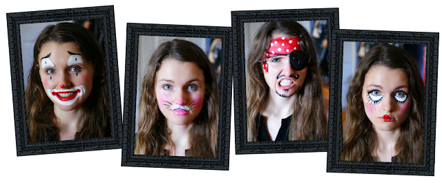 Four Easy Halloween Face Painting Tutorials for Kids and Adults - How to Face Paint for Halloween