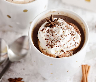 BUTTERSCOTCH SCHNAPPS SPIKED HOT CHOCOLATE #chocolate