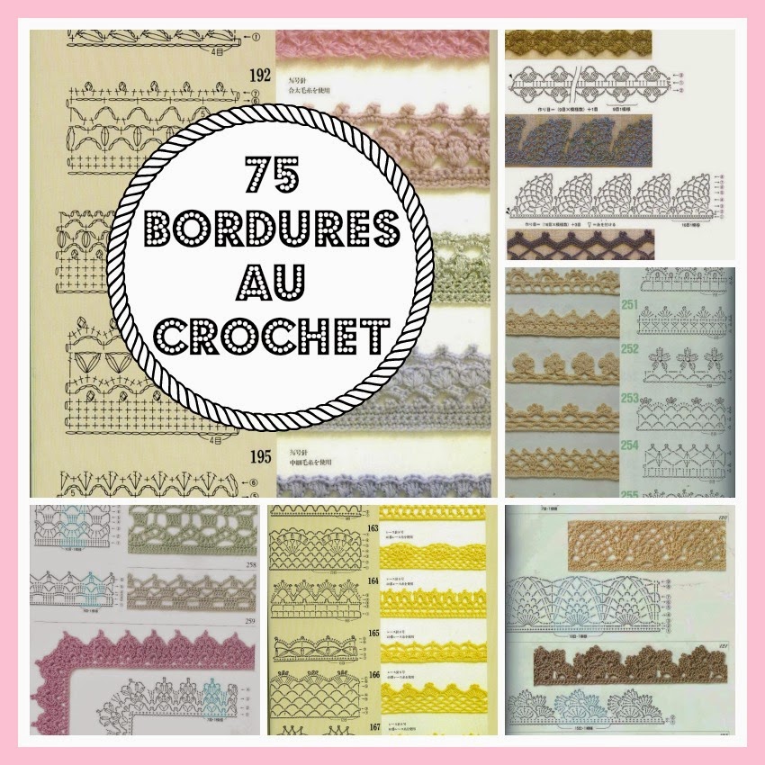 Mes Favoris Tricot Crochet 75 Bordures Au Crochet