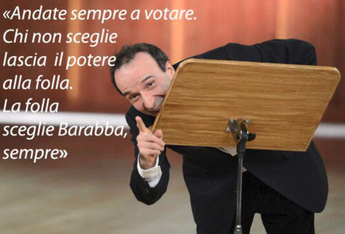 Il Voto Non Fa La Persona Frasi