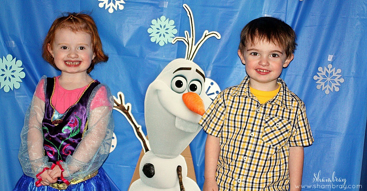 Shambray A Frozen Birthday Party for a 3 year old
