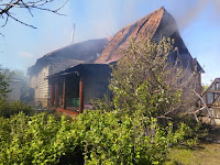 (ФОТО)Пожар в селе Светлое