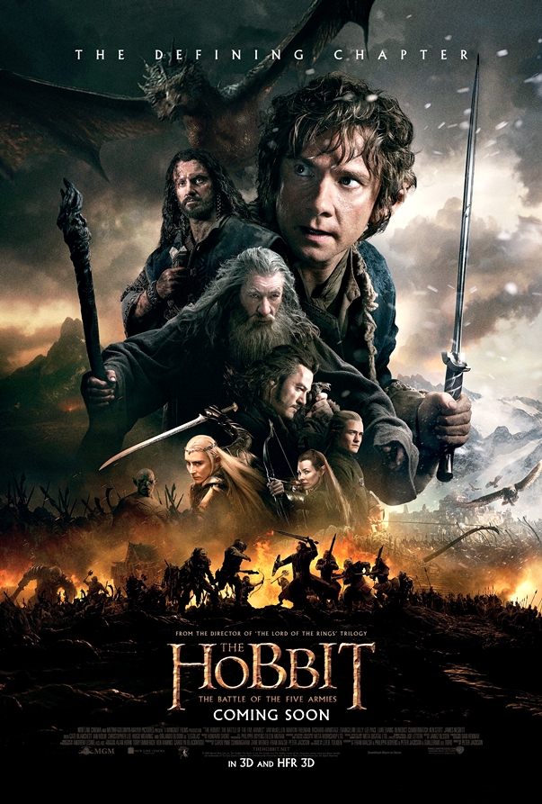 Póster: El hobbit: La batalla de los cinco ejércitos