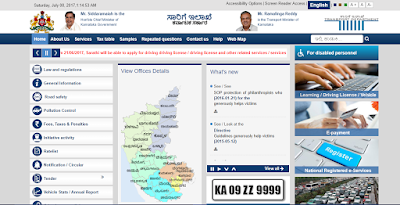 Transport Karnataka Official Website