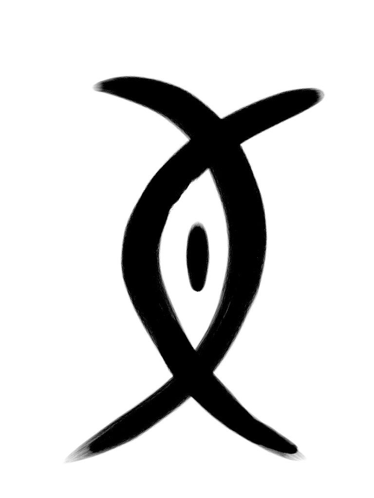 Nsibidi Symbol For Warrior Slavic Norway Valknut Pagoda Amulet