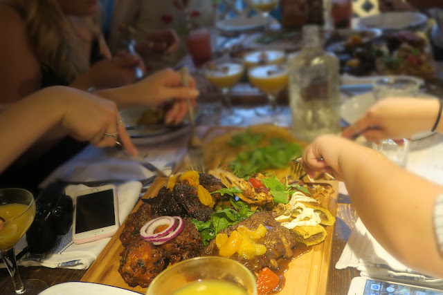Turtle Bay review digging in jerk platter