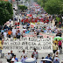 CNTE obstruye vialidades en Oaxaca