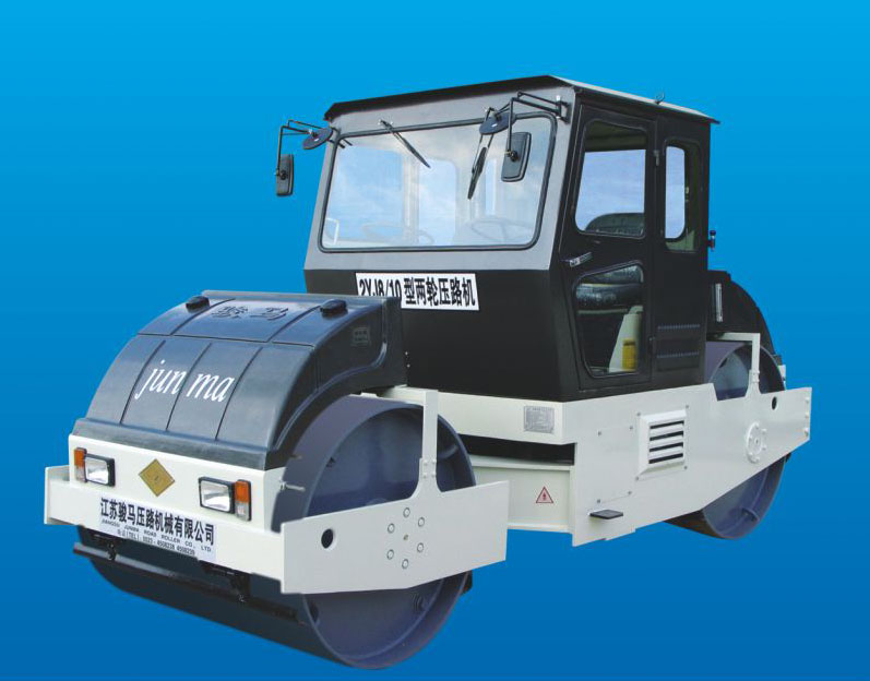 China Road Roller Machine Manufacturer Two Wheel Static Roller 2YJ8/10