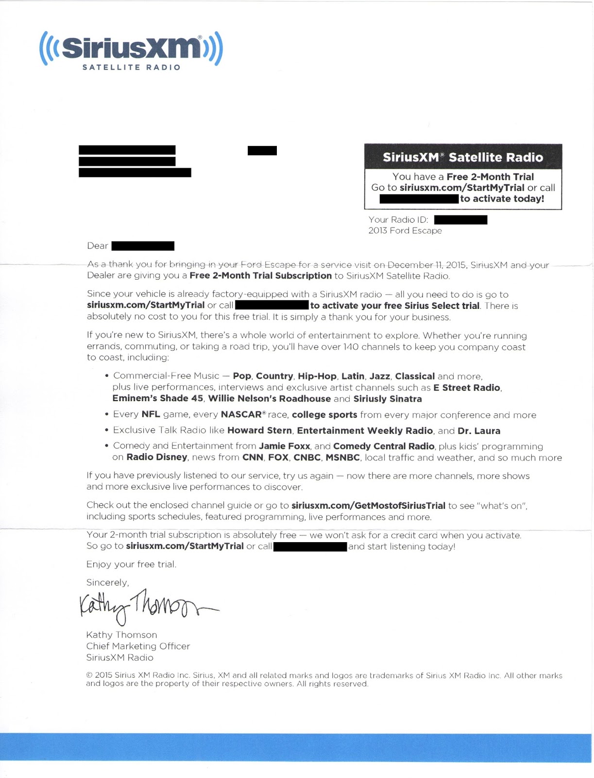 Sirius Xm Radio Subscription Plans