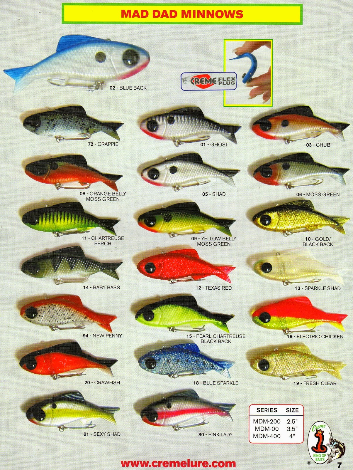 Derek Herring Fishing Creme Lure Company Since 1949!