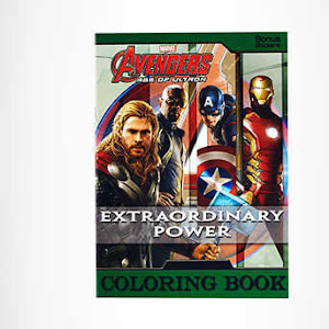 Buku Gambar Marvel Avengers Age Of Ultron Extraordinary Power