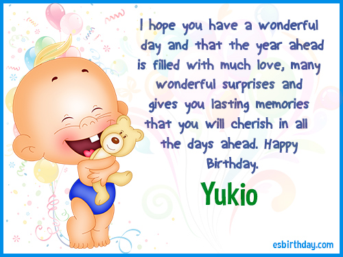 Yukio Happy birthday Yukio Happy birthday