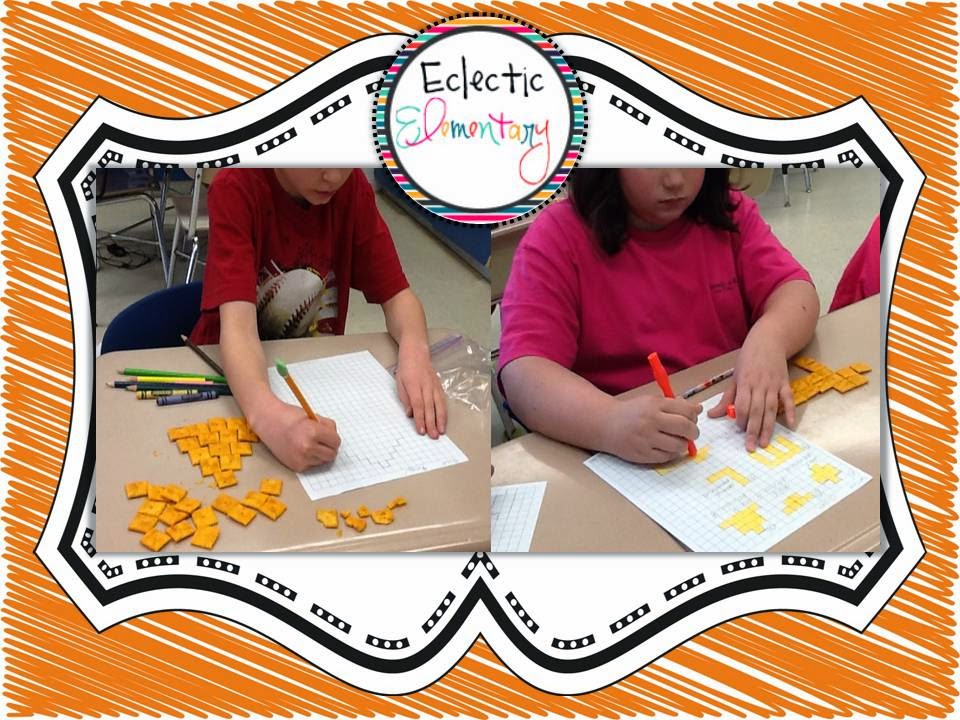 Eclectic Elementary CheezIt's Awesome Area & Perimeter!
