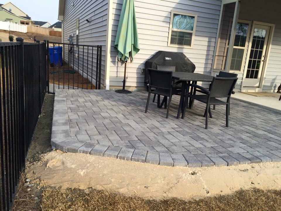 Two Brothers Landscaping Llc Wrap Around Paver Patio The