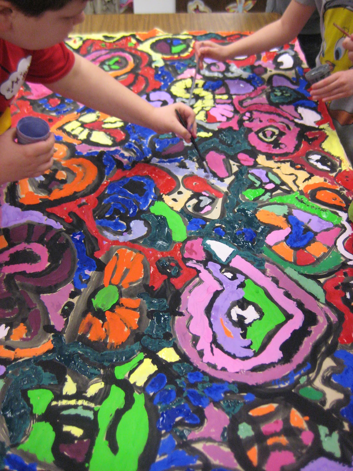 Experiments in Art Education Collaborative Mural Painting