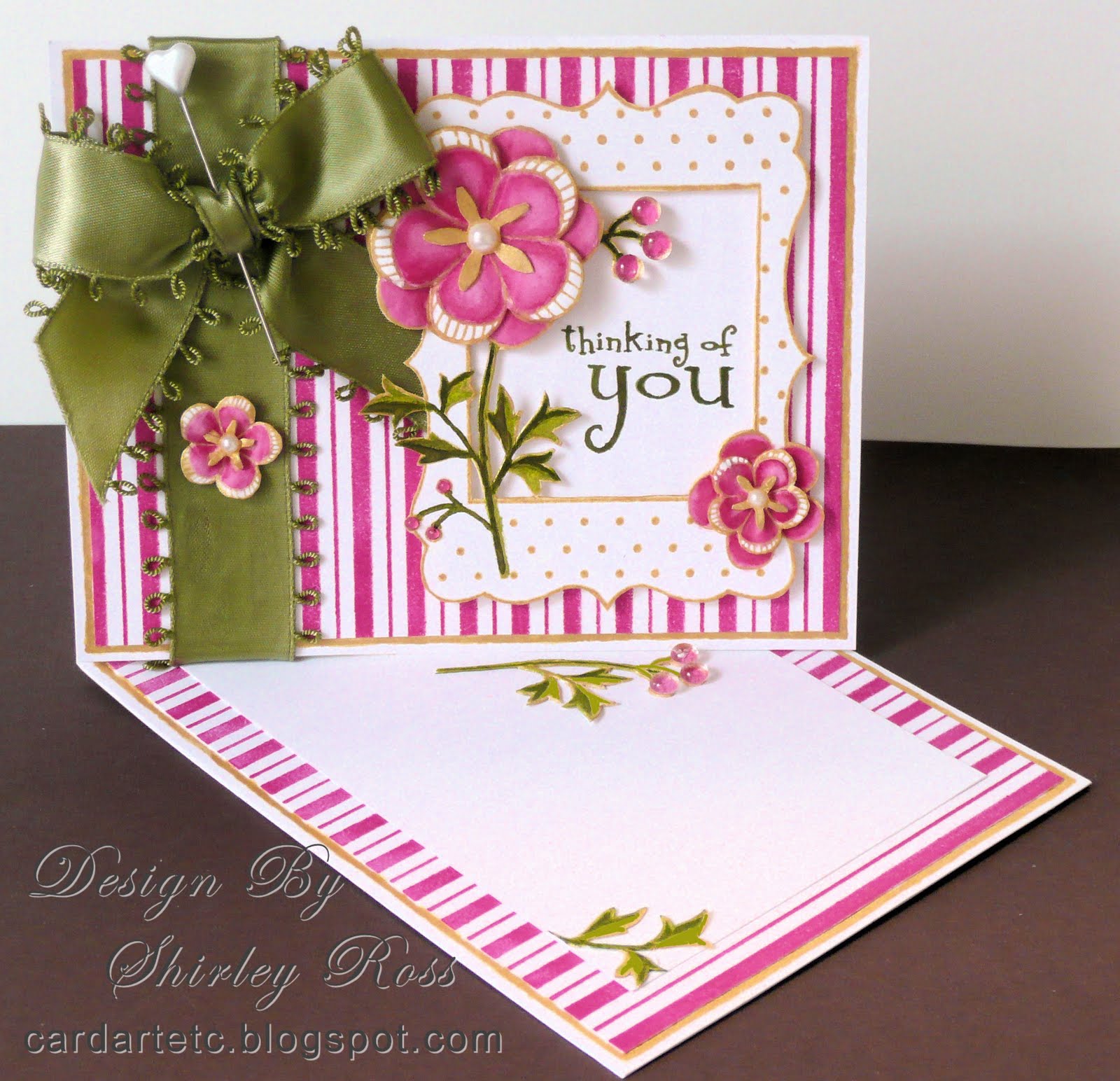 Card Art, Etc. Easy Twisted Easel Card Tutorial