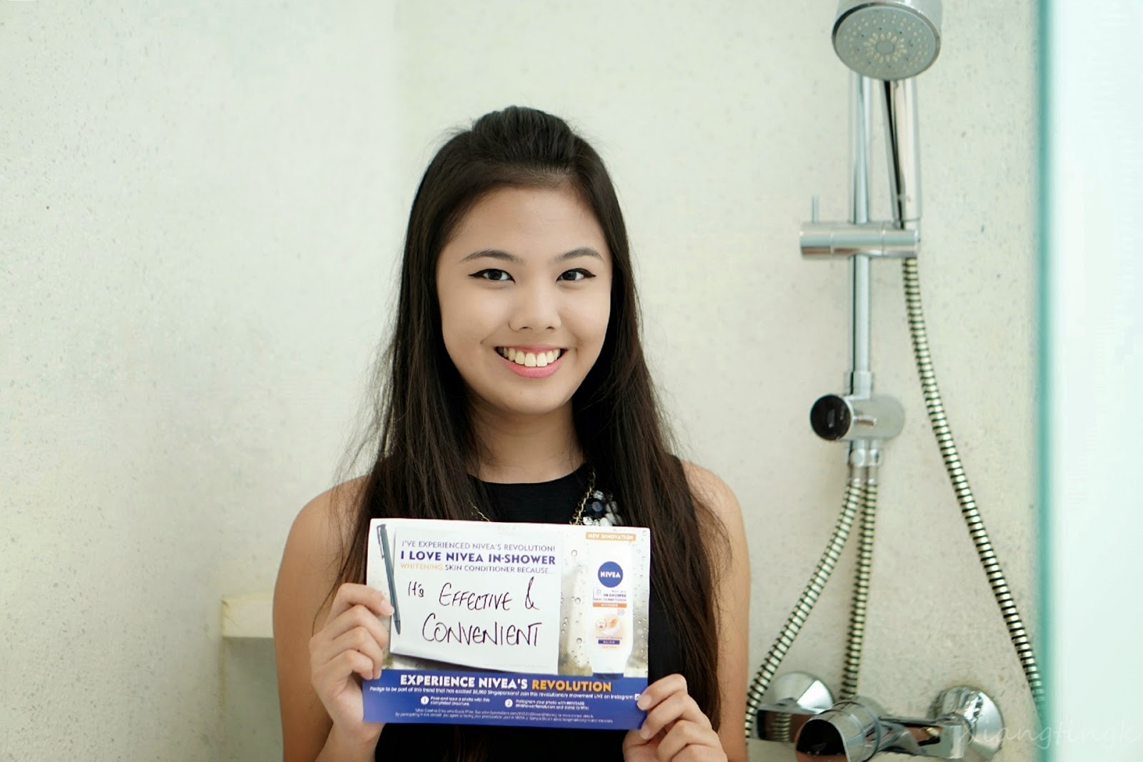 NIVEA InShower Whitening Skin Conditioner