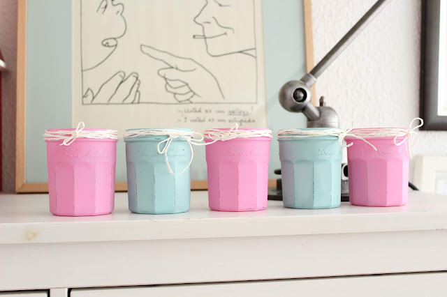 tutorial de velas de verano con chalk paint